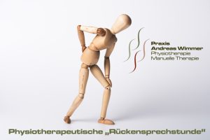 Rückensprechstunde Praxis Andreas Wimmer. Bild: Rückenschmerzen, Adobe Stock, C. Schüßler, #78577149